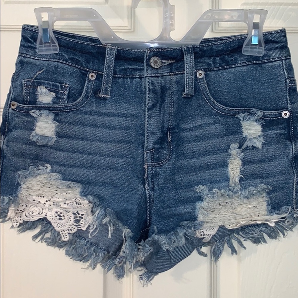 Mossimo high-rise denim shorts